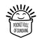 Vinyl Wall Art Decal - Pocket Full Of Sunshine - Modern Motivational Positive Quote Sticker For Teen Bedroom Kids Room Home Office Living Store Decor   3