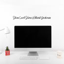 Vinyl Wall Art Decal - Stars Can't Shine Without Darkness - Cute Motivational Positive Self Esteem Quote Sticker For Bedroom Bathroom Closet Boutique Business Office Coffee Shop Decor   4