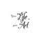Vinyl Wall Art Decal - Your Life Is Your Art - Trendy Motivational Optimism Quote Sticker For Bedroom Closet Living Room Home Office School Classroom Coffee Shop Decor   2
