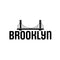 Vinyl Wall Art Decal - Brooklyn - Trendy Modern Design USA City Name Word Quote Sticker For Home School Classroom Work Office Store Coffee Shop Decor   2