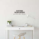 Vinyl Wall Art Decal - Do Not Read The Next Sentence - Trendy Positive Sarcastic Adult Joke Quote Sticker For Home Bedroom Living Room Office Coffee Shop Storefront Decor   4