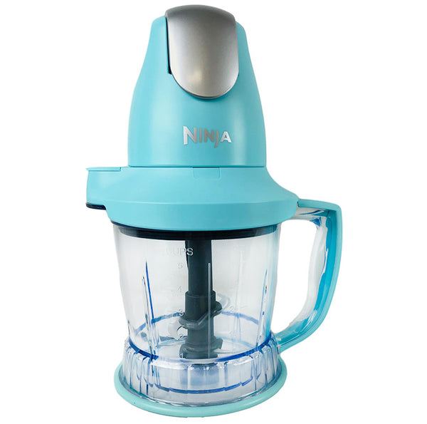 Restored Ninja Storm Food Processor Blender QB751Q Master Bowl 450W Motor  Power Blue (Refurbished)