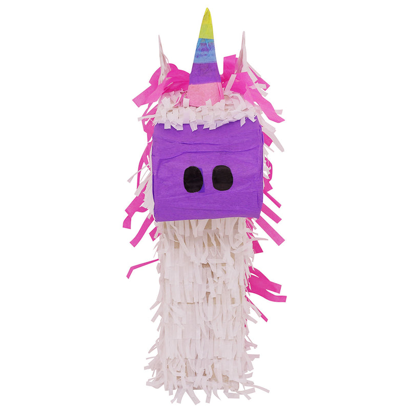 Lutema LTMUnicorn Head Pinata-281 Mexican Handcrafted