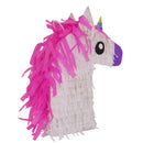 Lutema LTMUnicorn Head Pinata-281 Mexican Handcrafted