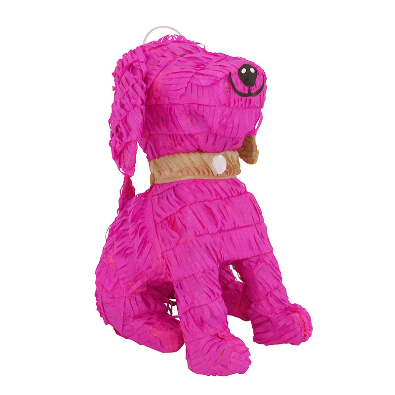 Lutema LTMPink Pup Pinata-275 Mexican Handcrafted