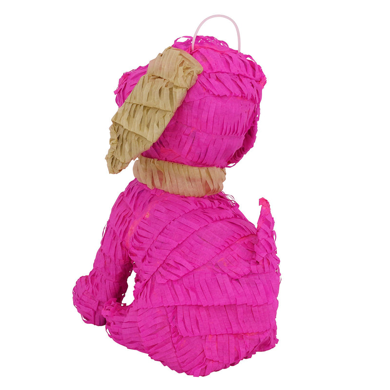 Lutema LTMPink Pup Pinata-275 Mexican Handcrafted