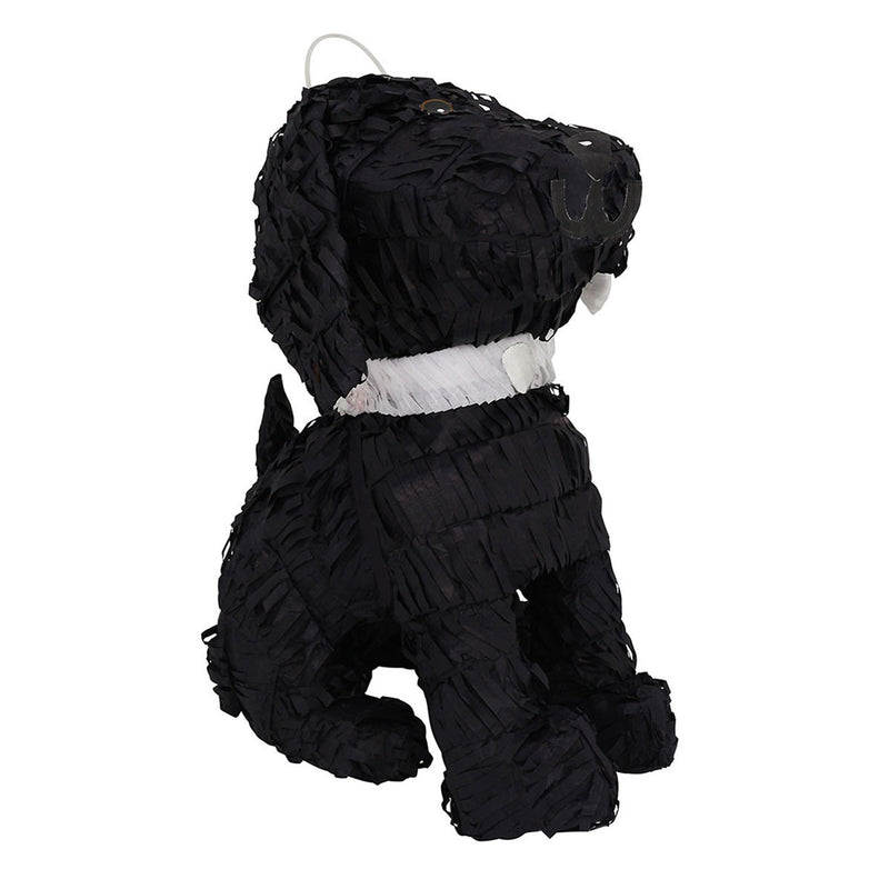 Lutema LTMBlack Pup Pinata-273 Mexican Handcrafted