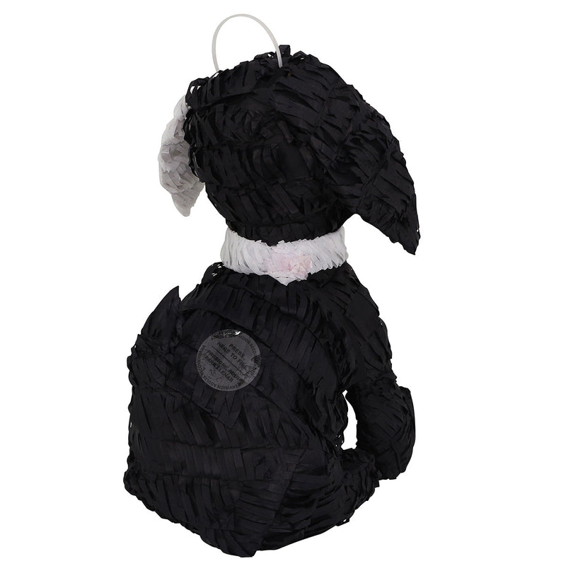 Lutema LTMBlack Pup Pinata-273 Mexican Handcrafted