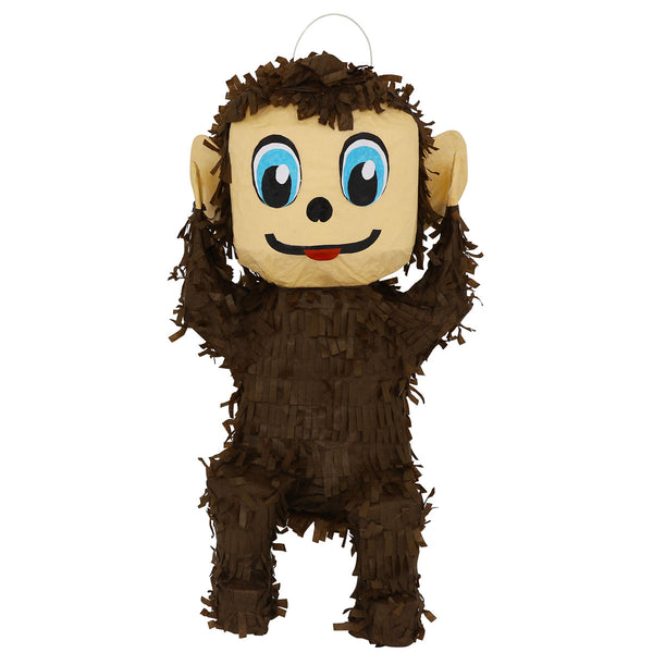 Lutema LTMMonkey Pinata Set-257 Mexican Handcrafted