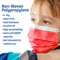 MI Technologies Inc LTM3PlyKidsFaceMaskColorRed50-3598 PPE Face Mask - 3ply Kids