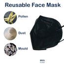 MI Technologies Inc LTMM95iFaceMaskAdultBlack5-3526 PPE Face Mask - M95i