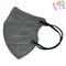 MI Technologies Inc LTM5PLYADULTSMLMASK05GraphiteGray-3841 PPE Face Mask - M95c