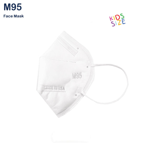 MI Technologies Inc LTM5PLYADULTSMLMASK05ArcticWhite-3848 PPE Face Mask - M95c