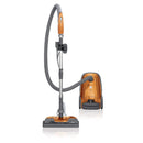 Kenmore 81214 Multi-Surface Bagged Canister Vacuum Cleaner with Cord Rewind, Orange