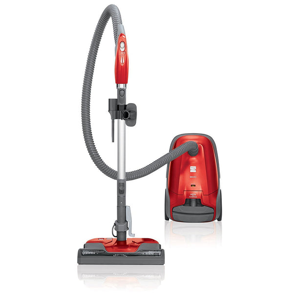 Kenmore 81414 Multi-Surface Bagged Canister Vacuum Cleaner with Cord Rewind and Extended Reach, Cherry